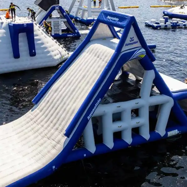 1. Everest, Feel the nerves as you make it to the top of Everest, the biggest slide in Ireland then slide at high speed into the beautiful Lough Derg waters below. West Lake Aqua Park