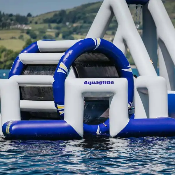 14. Cyclone Hamster Wheel, Step into the whirlwind of excitement with our aquatic hamster wheel. Take it on by yourself or get your friend onboard for a hilarious adventure! West Lake Aqua Park