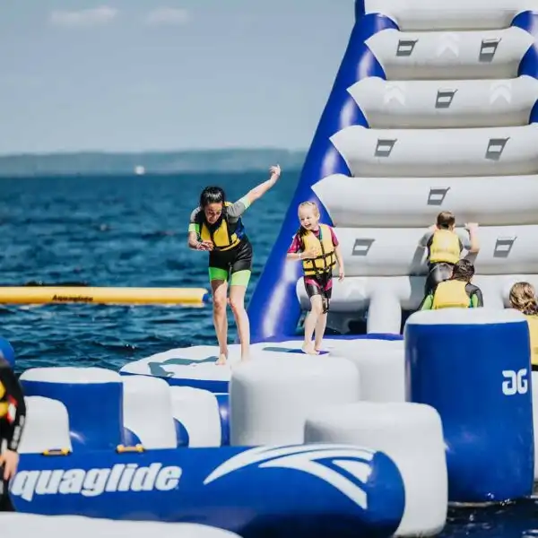15. I-hop, Can you hop across the inflatable pillars or watch as your friends and family get wiped out trying! West Lake Aqua Park