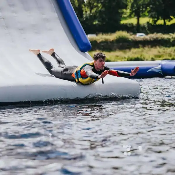 3. Freefall Supreme, take on the fun-filled 'Hooded Slide' - Freefall your way down this thrilling super slide. West Lake Aqua Park