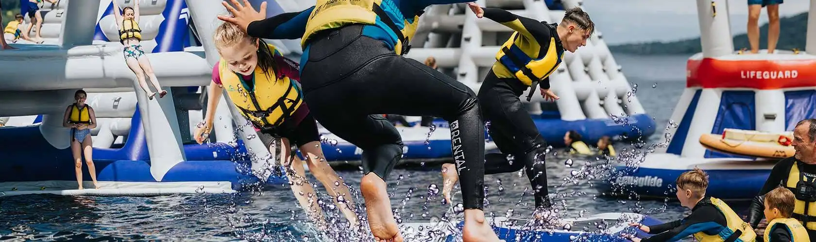 West Lake Aqua Park Killaloe, Make a splash this summer and let the fun begin